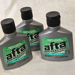 Mennen Afta Pre-shave Original Scent Shave Lotion 3oz Lot