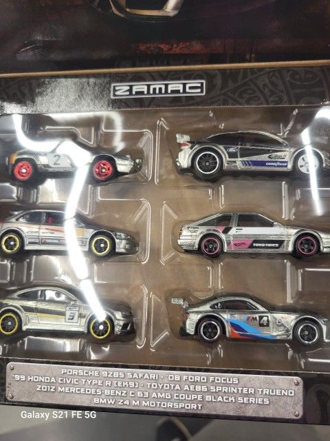 Hotwheels Legends Tour Zamac 6 Pack