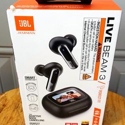 🔥JBL - Live Beam 3/ Autentic 
🔥$125  Firm On Price
🔥True Wireless Noise Cancelling
