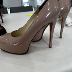 Brian Atwood Nude Pumps
