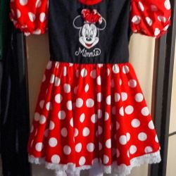 Girl's 'MINNIE MOUSE' DRESS