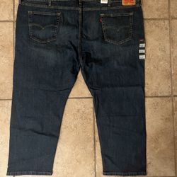 Levis Men’s  Jeans big and tall size 56x30