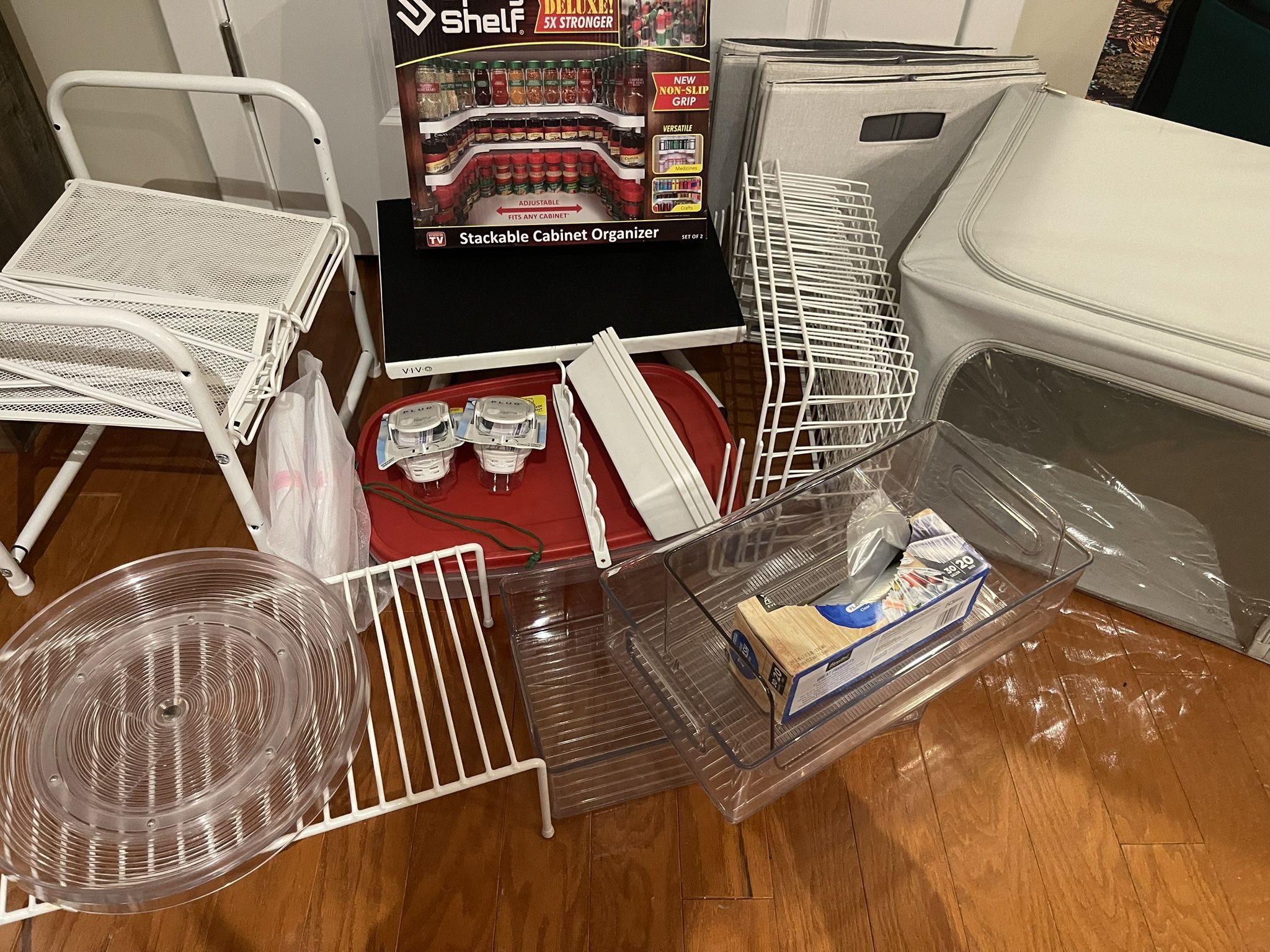 Large Bundle Of Storage And Organization Items