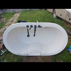 Shower Tub With Air Pump 