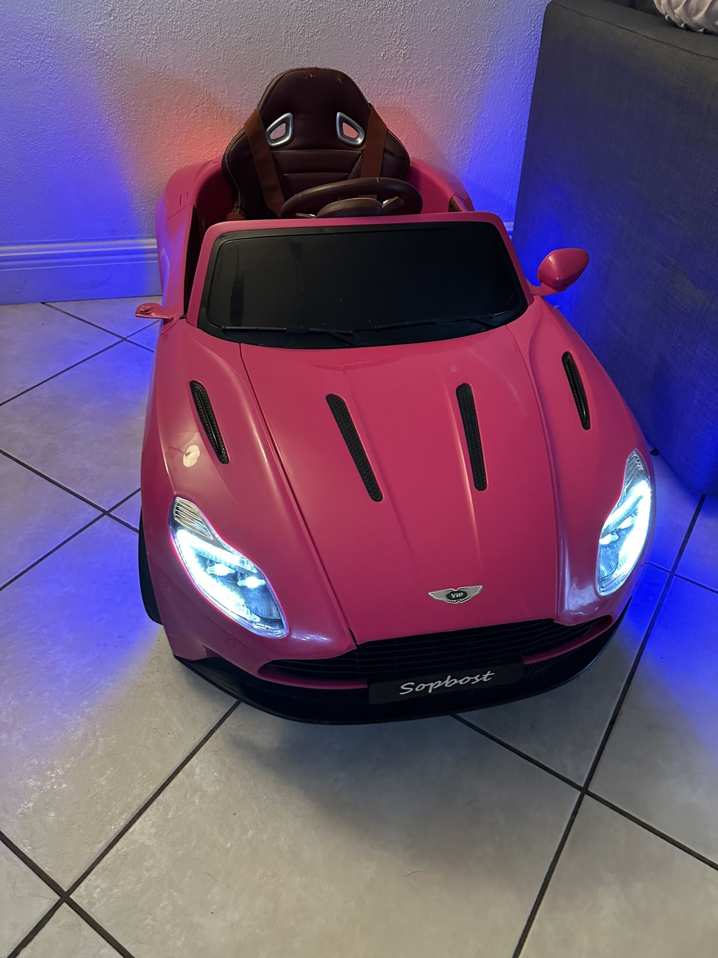 Electric Car 12V Pink AS IS