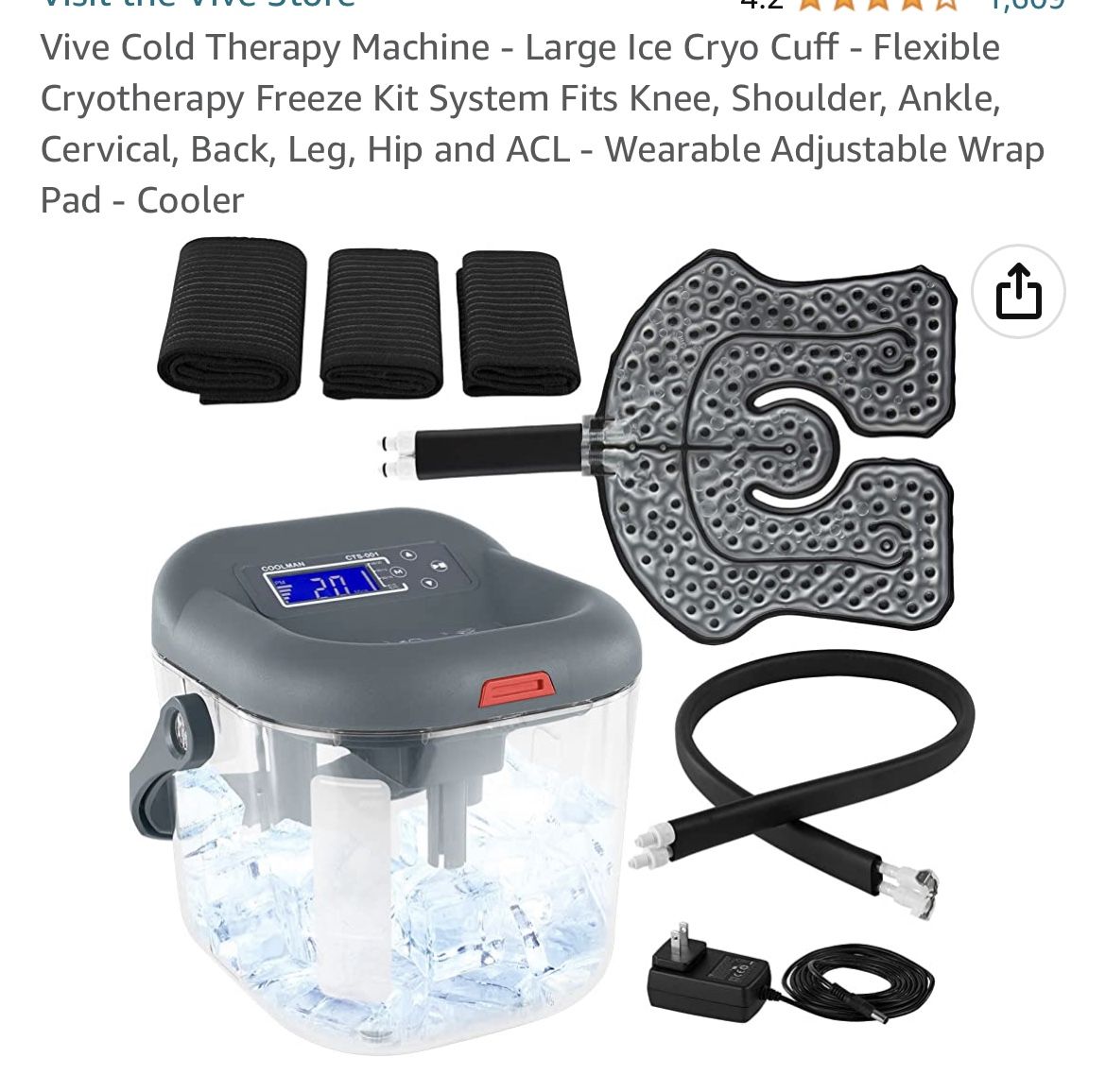 Vive Ice Therapy Machine