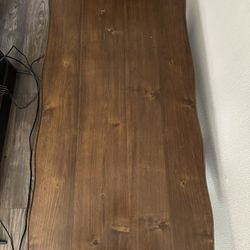 48inch Wooden Coffee Table 