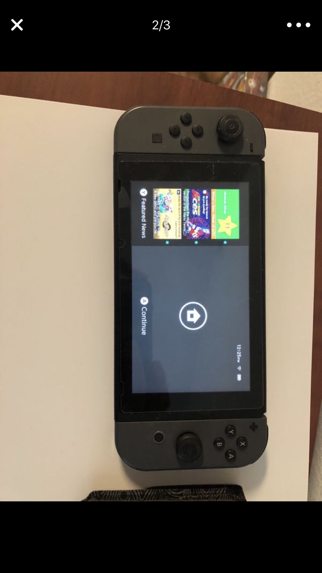 Nintendo switch console only comes with accessories for Sale in Las