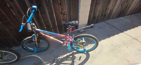 Kids BMX Bike Rainbow Iridescent Frame