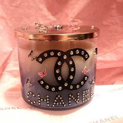 New Candle With Custom Bling