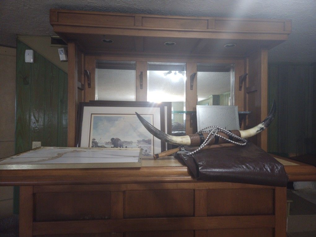 Solid Wood Bar