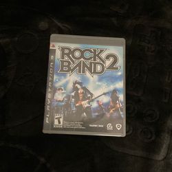 PS3 ROCK BAND 2 WITH CONNECTORS LIKE NEW!