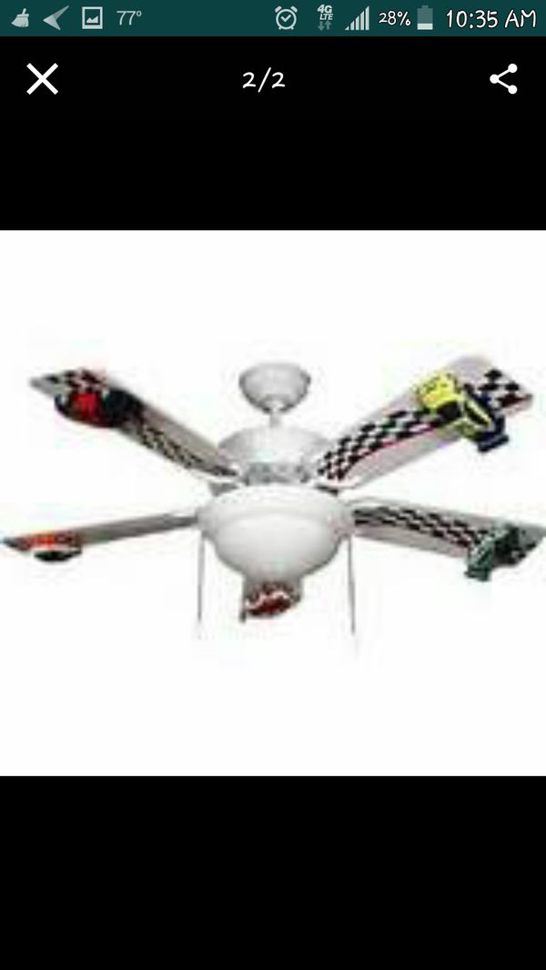 Race Car Ceiling Fan 5 Blade Brand New In Box For Bradenton Race Car Ceiling Fan 5 Blade Brand New In Box For Bradenton Fl Offerup