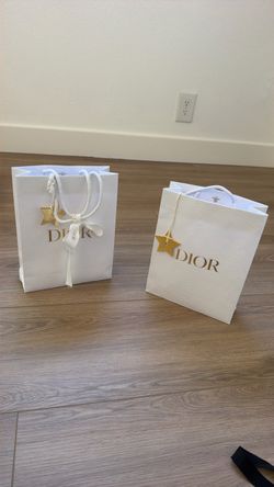 Dior shopping bag