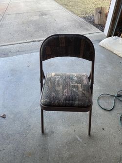 Vintage Samsonite Furniture Folding Chair Padded