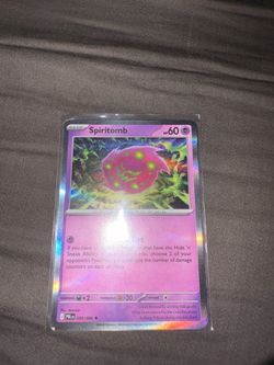 Spiritomb 035/084 Halo ( Authentic Pokemon Card )