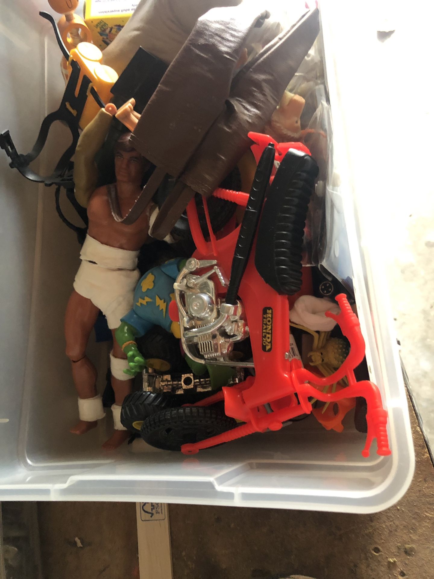 Old big Jim toy collectibles