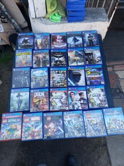 Great GAMES Cost $$ Free Delivery. 7 For $100! 3 For $50 $20! Per Game Playstation 4 PS4 PS 4 Juegos Games. Trade are welcome