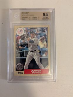 Aaron Judge Rookie Card, Graded BGS 9.5