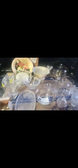 Crystal and ceramic servers