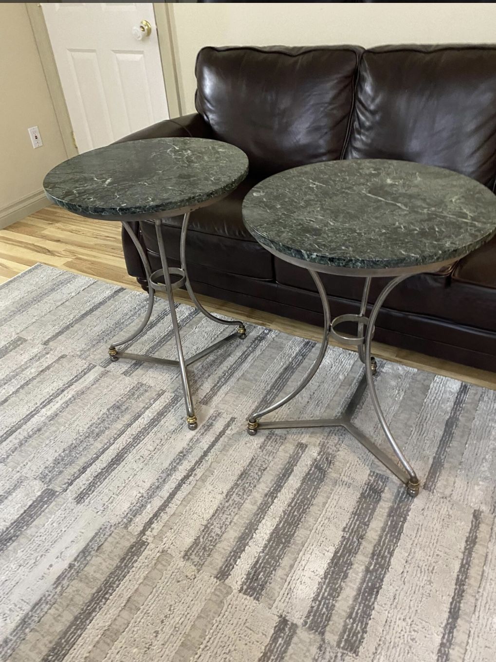 Neoclassical Mason Jansen Bistro Tables (Read Description)