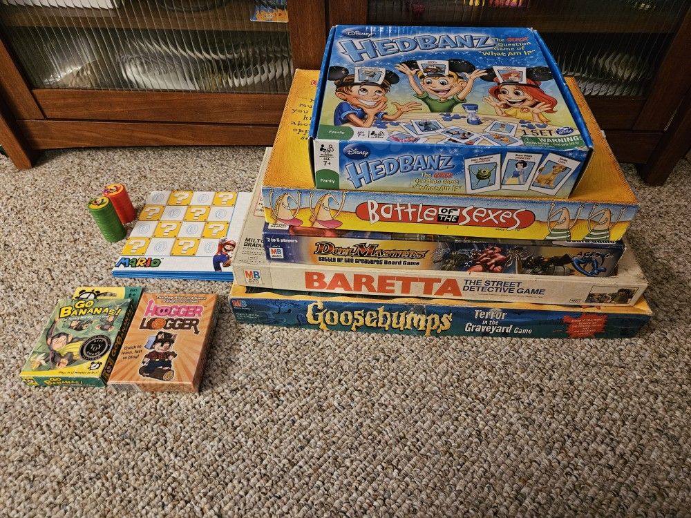 Board Games And Card Games