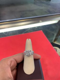 14K 6.7g LWG SIZE 7 DIAMOND RING 💎 💍