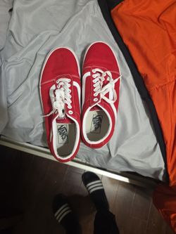 9.5 Red Vans