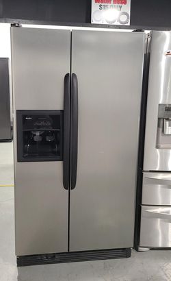 Kenmore Side By Side Stainless Steel Refrigerator Fridge
