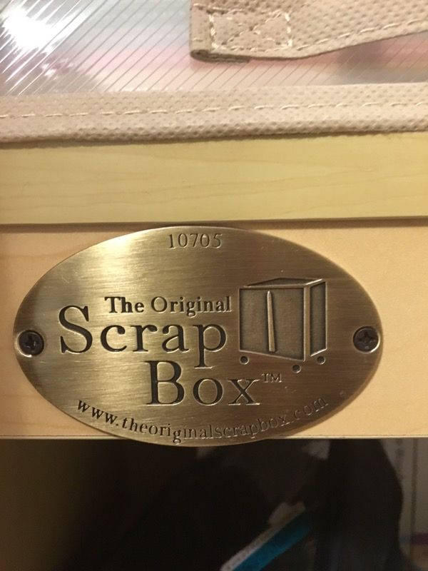 The Original Scrapbox - Incredible Fold-away Crafting Stations - Hidden  cabinet crafti…