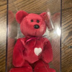 Red Valentina Beanie Baby 