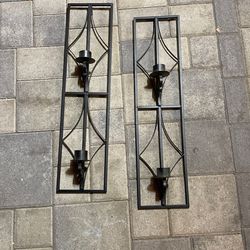 Iron Candle Holders