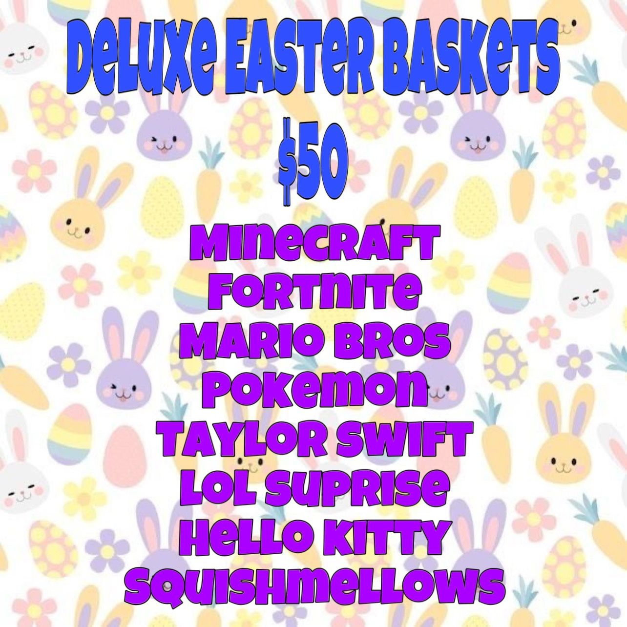 Pokemon Easter Basket In Temecula