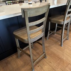 Liam Counter Stool, Weathered  Gray  (set of 5)