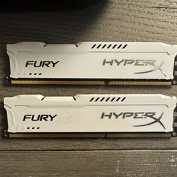 HyperX Fury DDR3 16GB RAM 1600Mhz