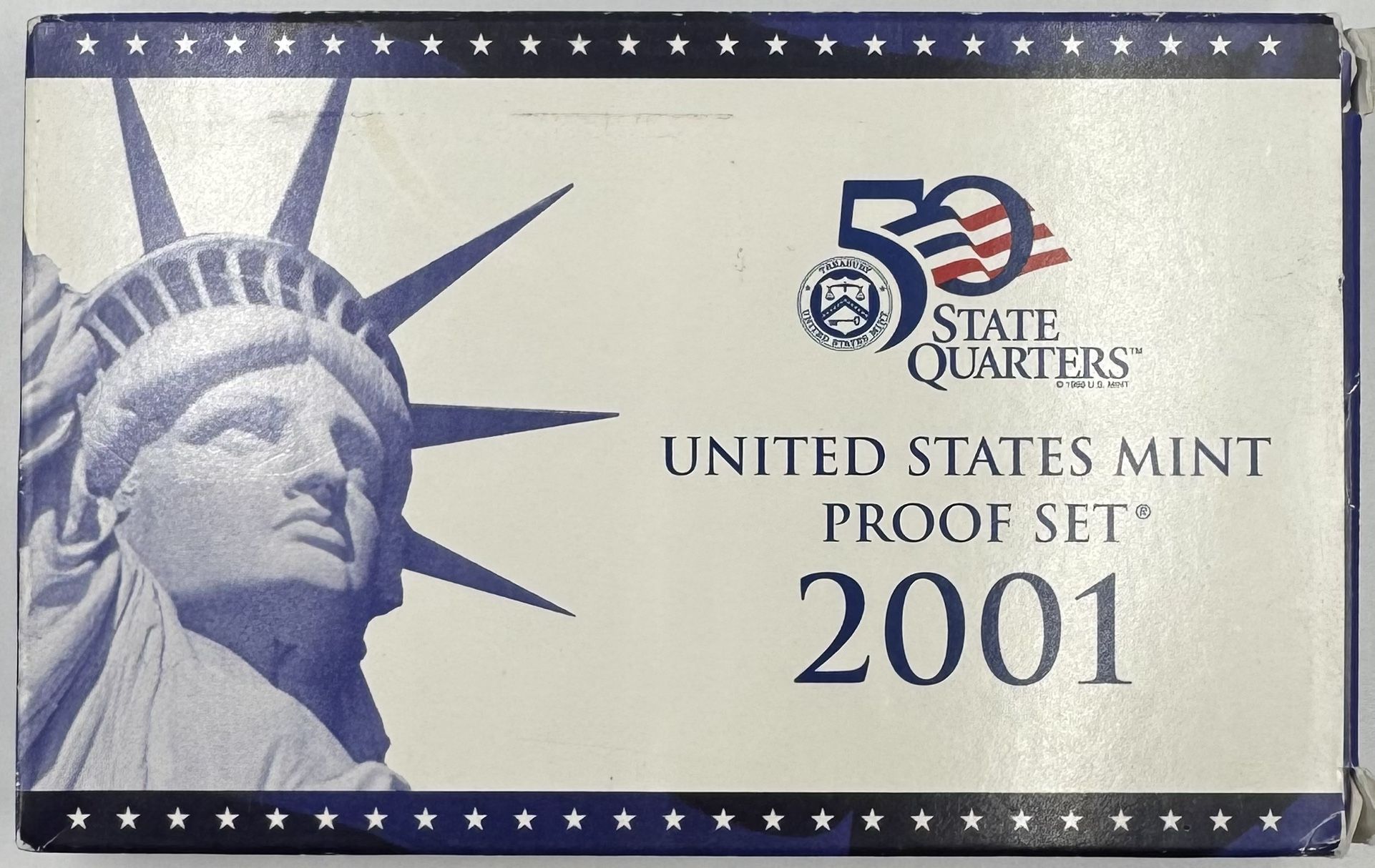 2001 United States Mint Proof Set With Ogp