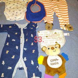 Boy's Infant Clothes 0-6 Month