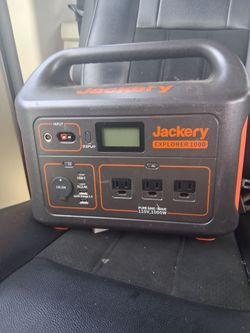 Jackery Explorer 1000 Portable Power Station