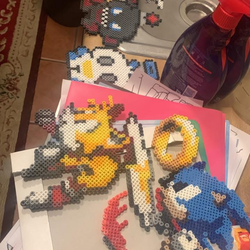 Sonic pearl decorations