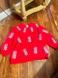 Women’s queen of sparkles sequin Coca Cola sweatshirt. Size xl
