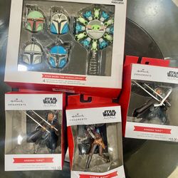 Hallmark Disney Starwars Ornaments 