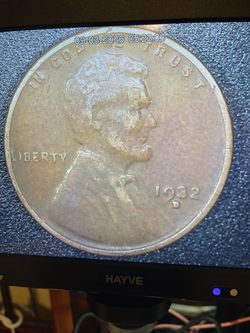 1932 D penny Great condition almost AU  condition