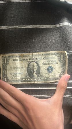 Old one dollar bill