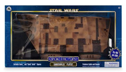 Disney Parks star wars Sandcrawler Figure Set..... $200