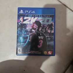 PS4 2K20 In Excellent Condition 