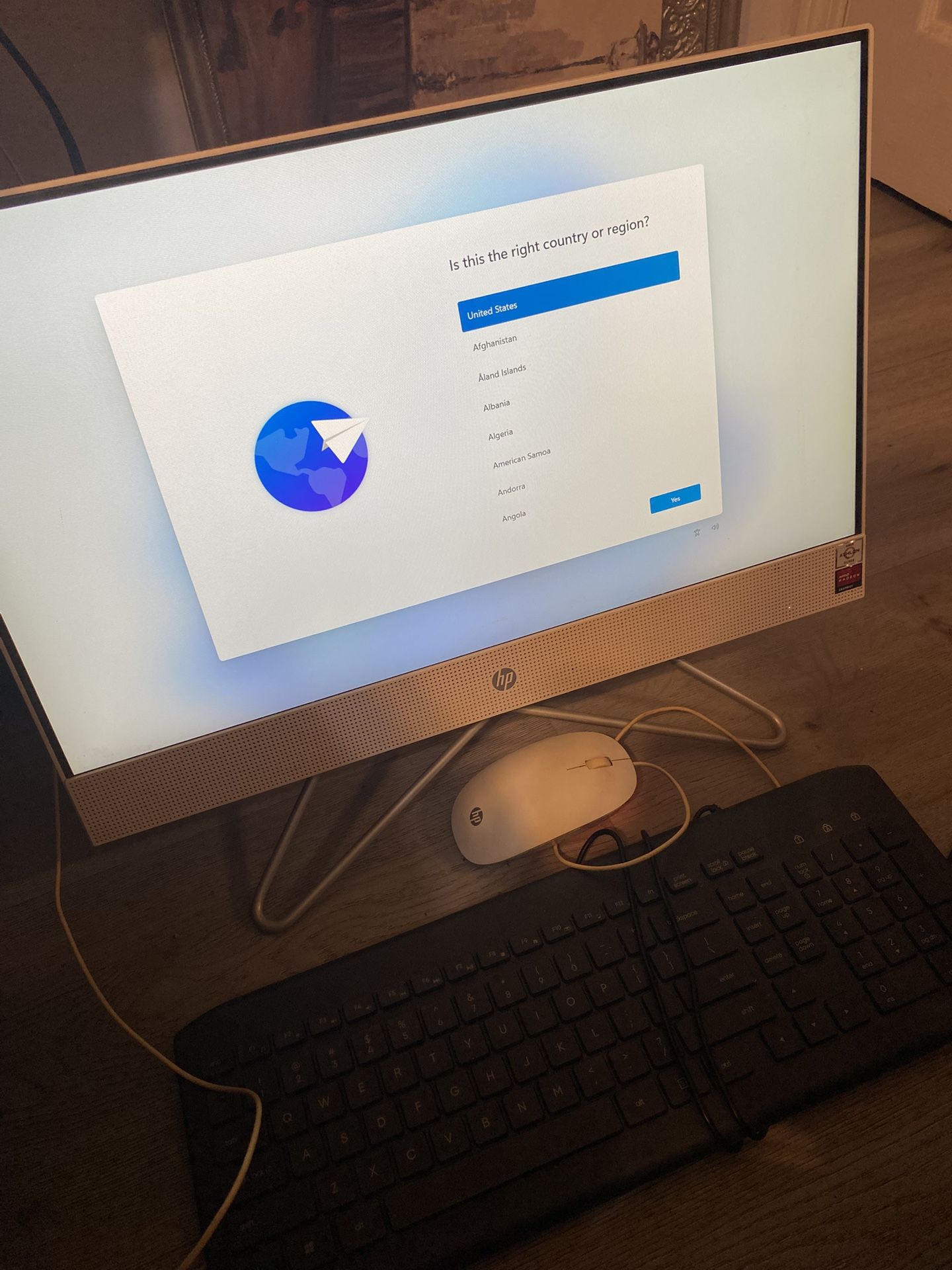 HP All in One Computer