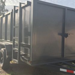 New Hydraulic Dump Trailer 