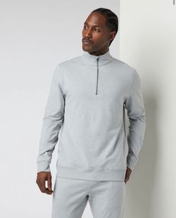 Vuori Coronado Half Zip Light Heather Grey Sz. S