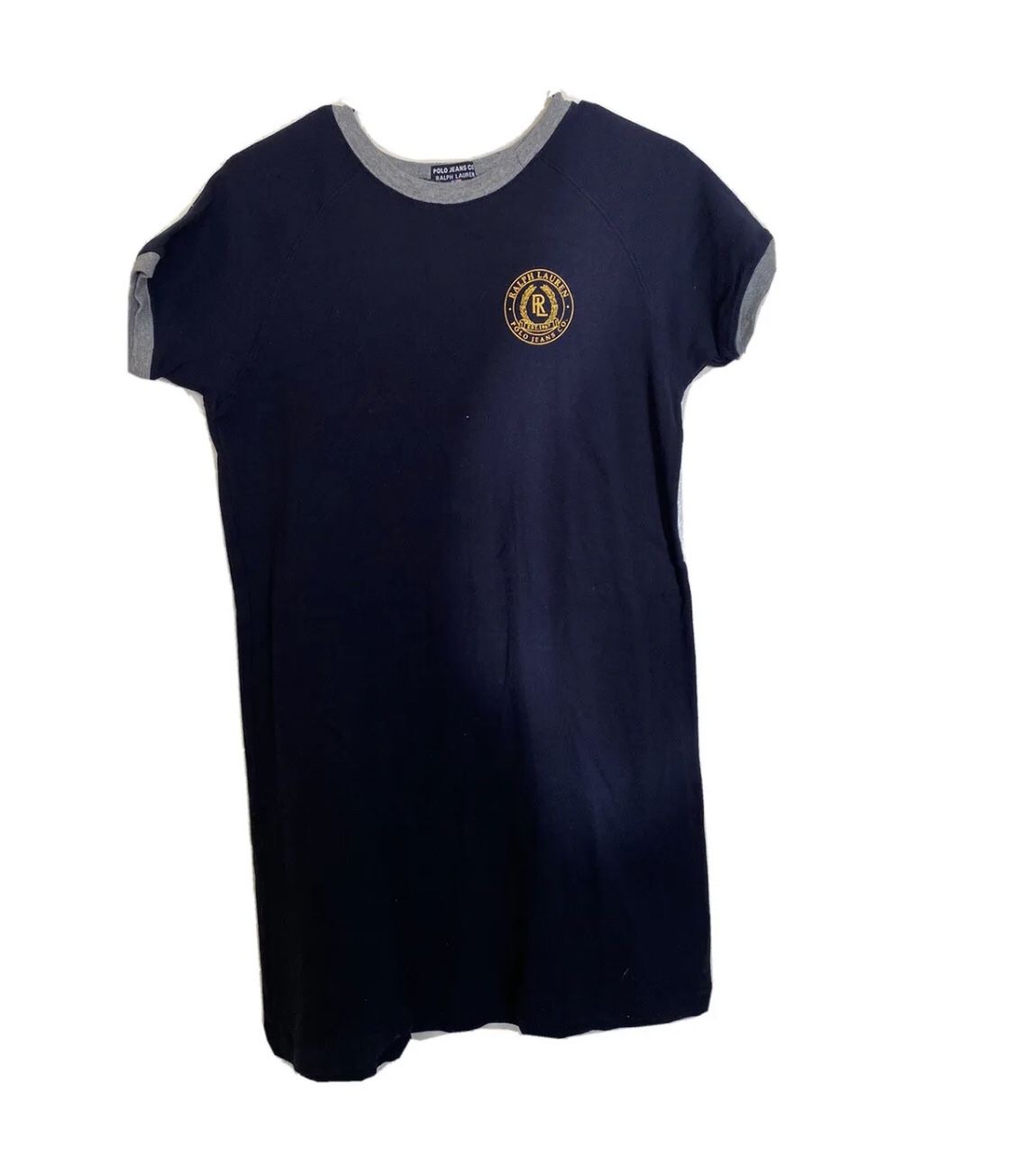 Vintage Polo Ralph Lauren Womens Navy Blue Dress