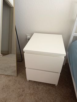 IKEA white nightstand $20